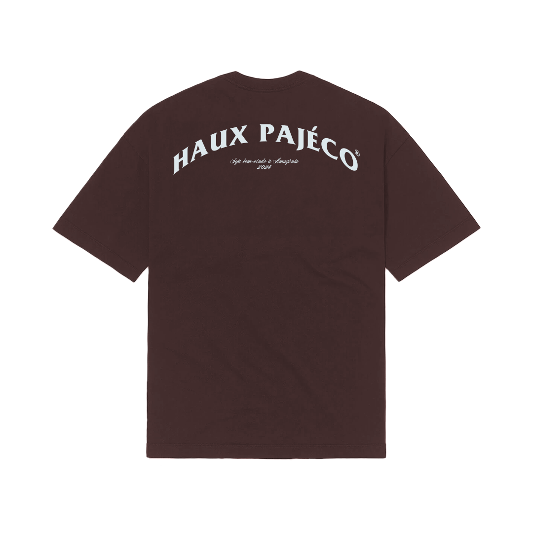 Camiseta Haux PAJÉCO Marrom